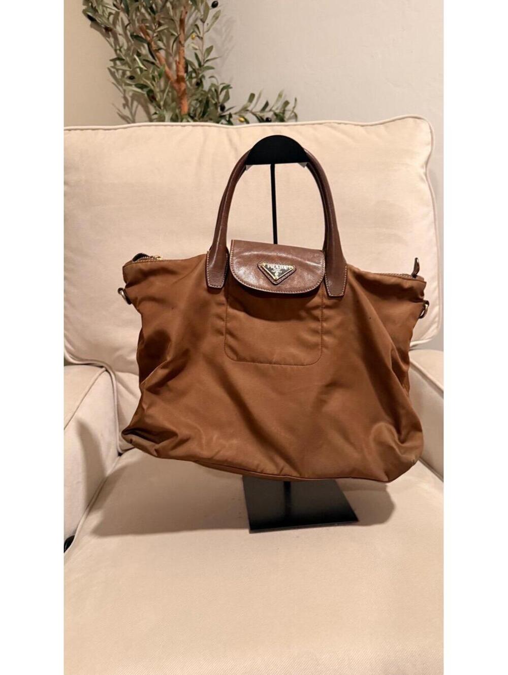 Prada Tessuto 2 Ways Tote/Crossbody Bag